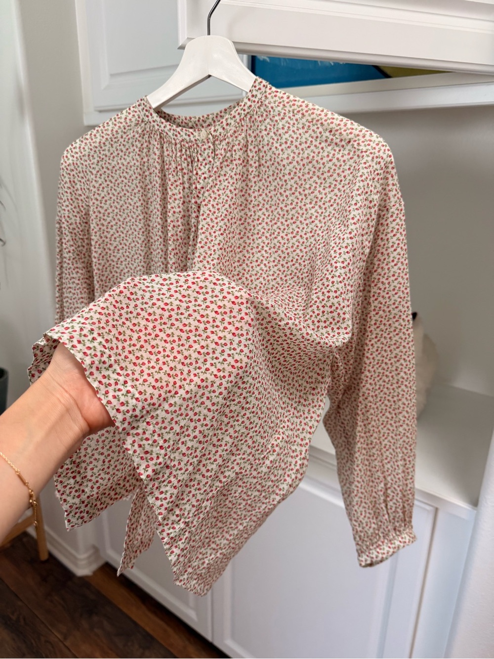 Doen Jane blouse - berry bisou floral - Picture 6 of 8